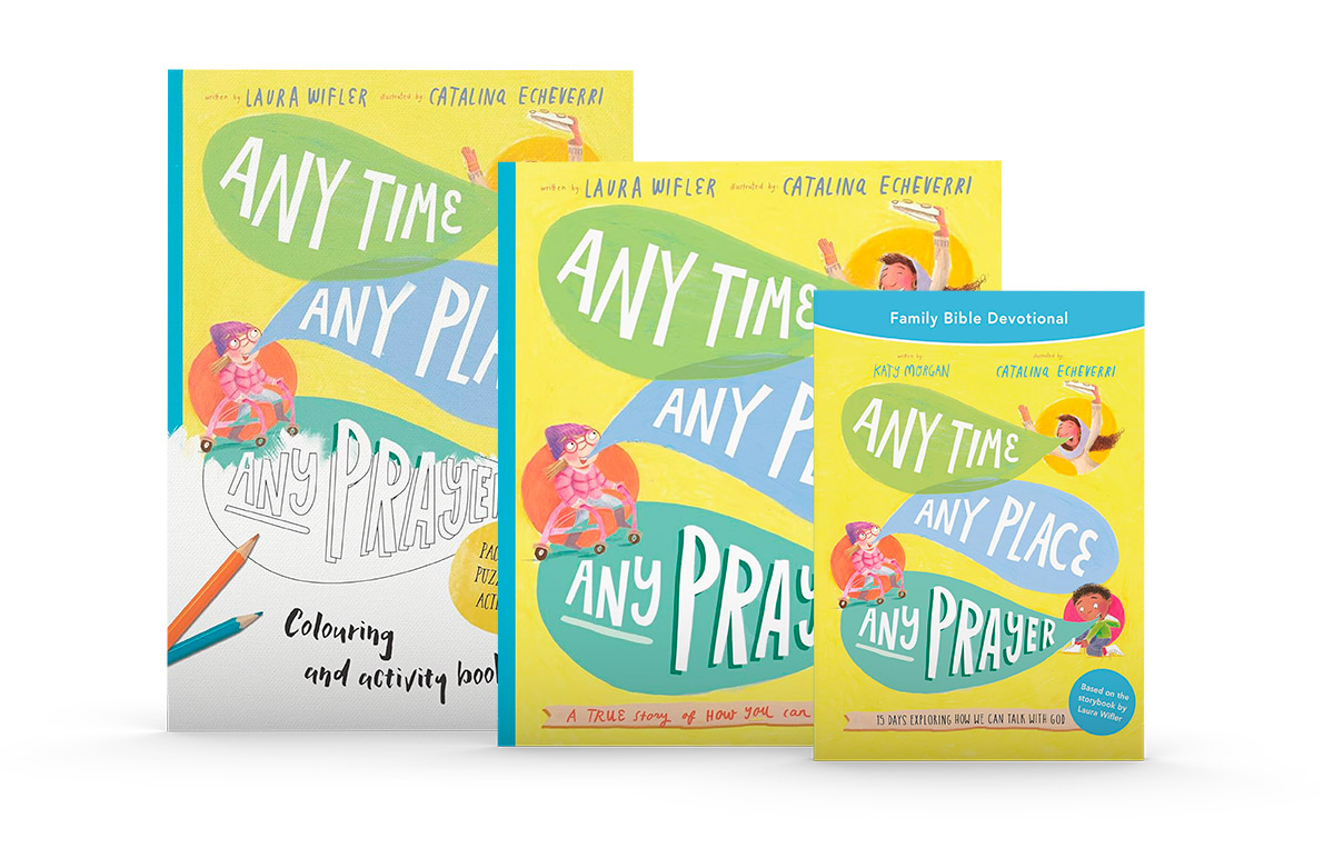 Any Time, Any Place, Any Prayer Three-Book Bundle