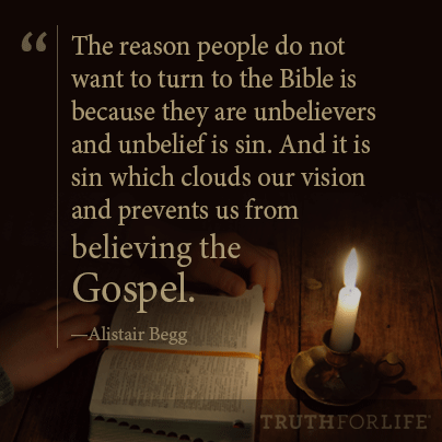 Unbelief is sin