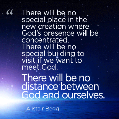No distance between God and ourselves