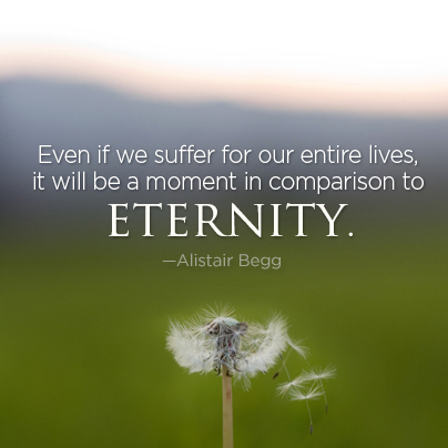 A moment compared to eternity