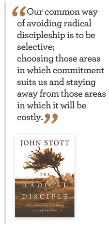 Preface: Radical Disciple by John Stott