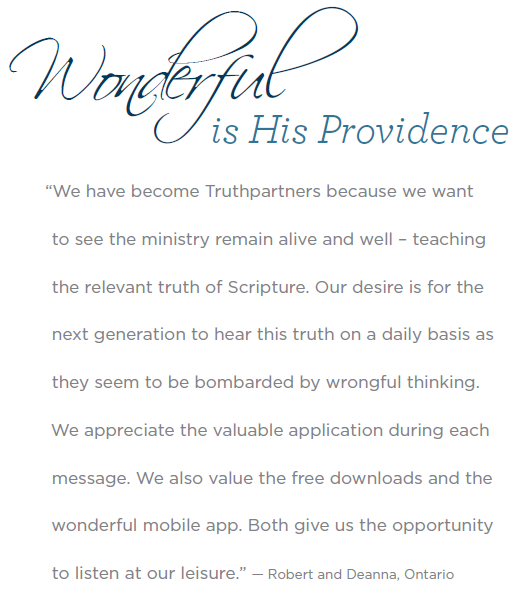 Become a Truthparner