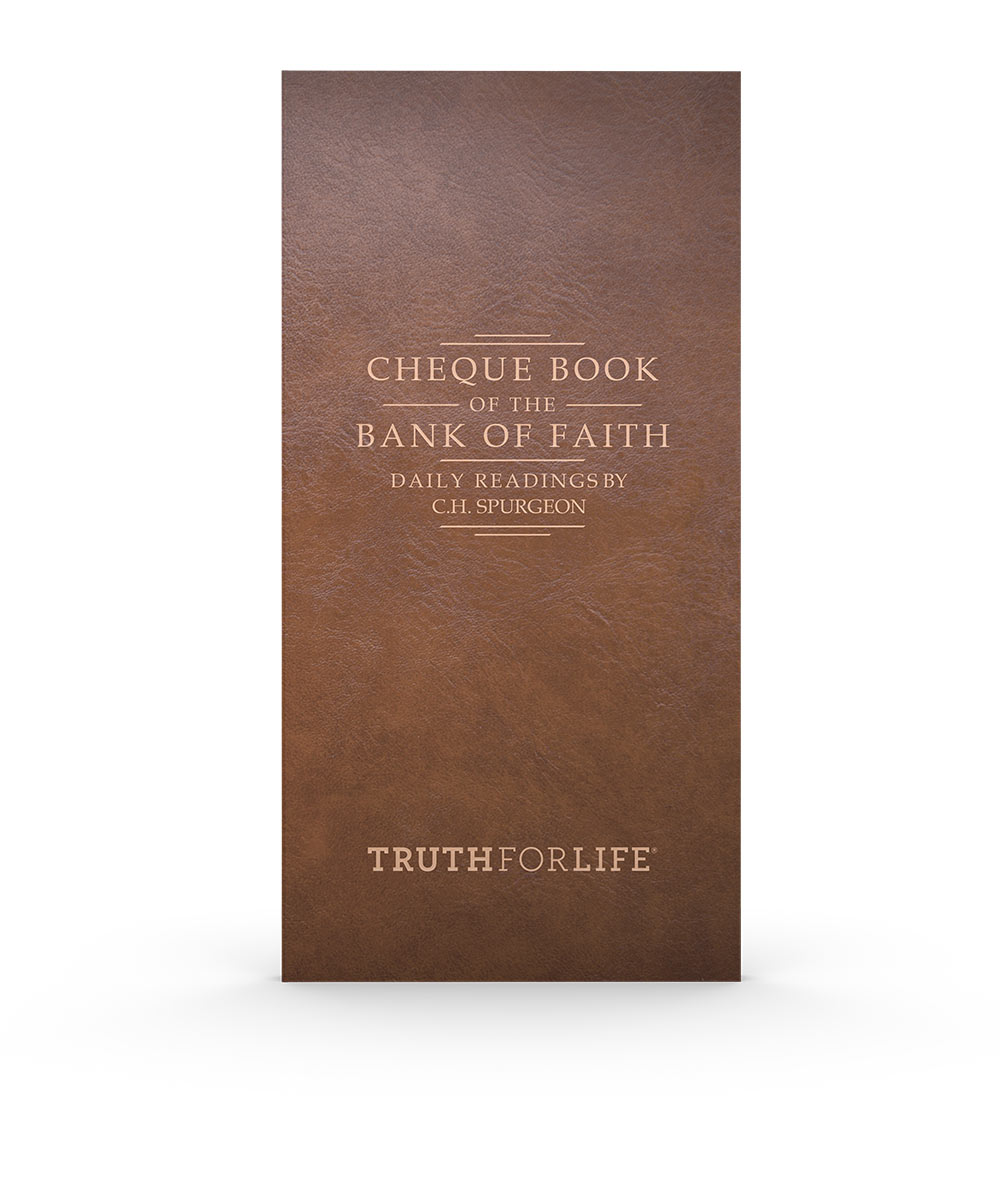 Cheque Book of the Bank of Faith