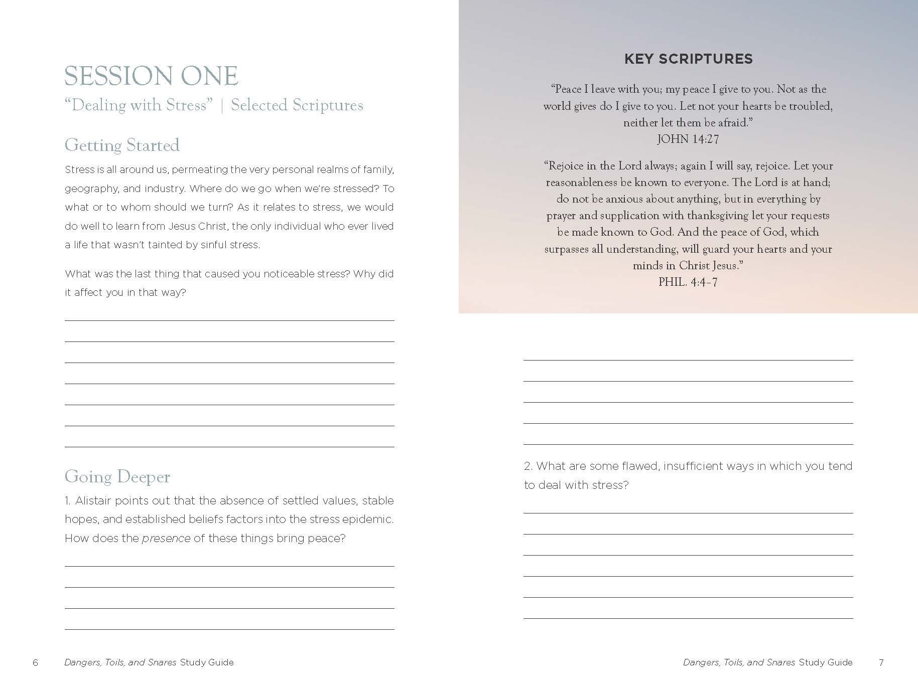 ‘Dangers, Toils, and Snares’ Study Guide Store Truth For Life