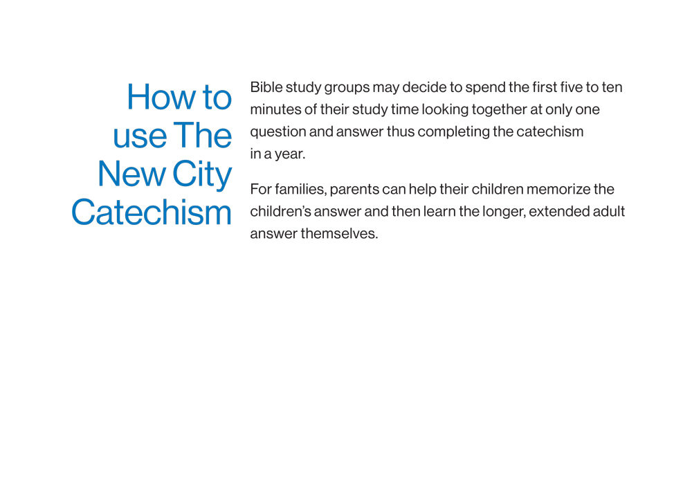 The New City Catechism - Store - Truth For Life