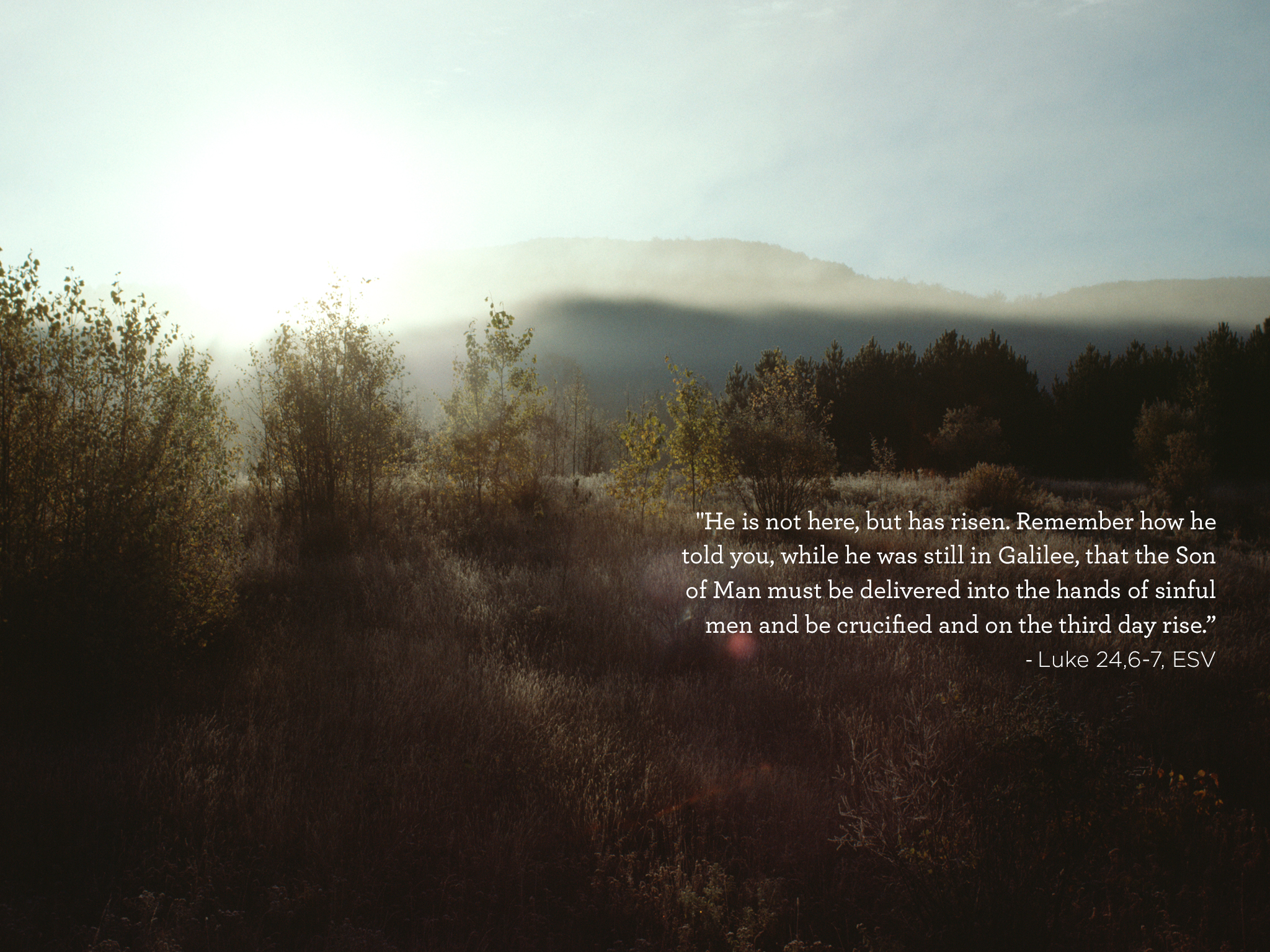 He Has Risen : Wallpaper - Truth For Life