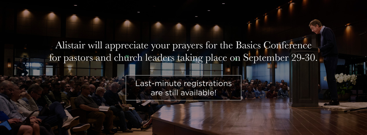 Pray for Basics Conference